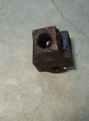 NOS M38 Willys Jeep Front Axle Brake Line Tee Fitting (1ea)