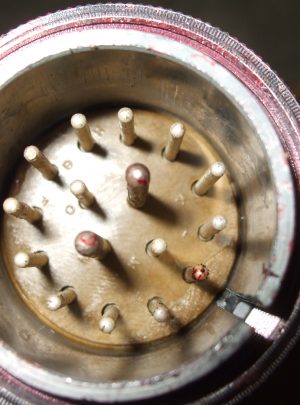 NOS WWII M4 Sherman Instrument Panel Terminal Box Harness Coupling (1ea)