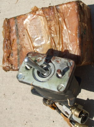 Interrupteur de ventilateur de réservoir NOS M41 et M47 (1 unité)
