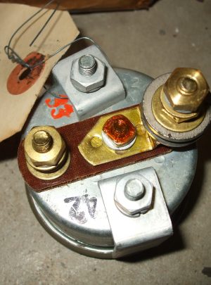 NOS IHC Halftrack Electric Oil Pressure Gauge 0-120 (1ea)