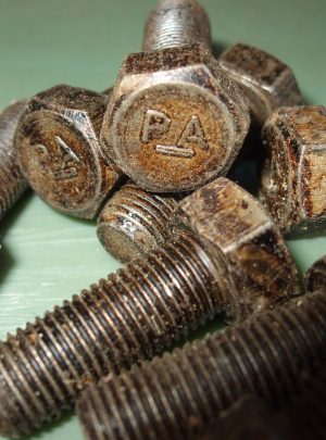 NOS WWII GMC Bolts 3/8″x24NFx1″ (10ea)