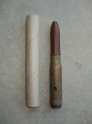 WWII 20MM MK.2 Dummy Cartridge