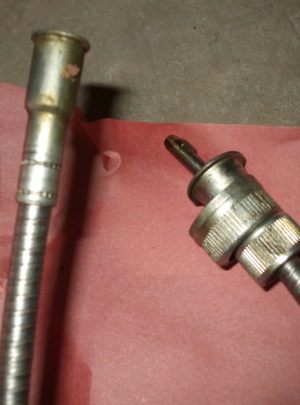 NOS Studebaker Weasel Speedometer Drive Shaft and Casing (1ea)