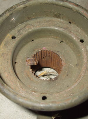 WWII 20″ Steel Spoke Steering Wheel