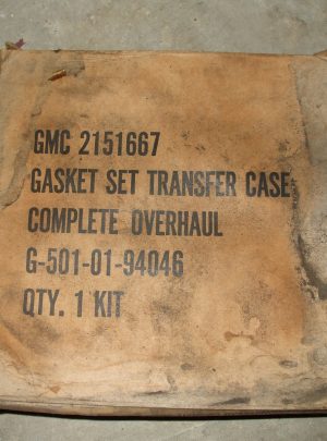 NOS Transfercase Overhaul Gasket & Seal Set (1ea)