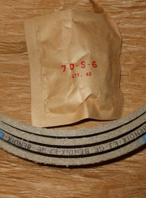 NOS Jeep & Trailer Brake Shoe Relining Set (1ea)