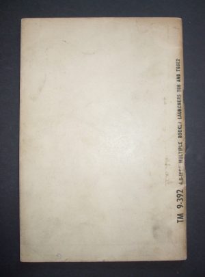 TM 9-392, WD TM, 4.5-Inch Multiple Rocket Launchers T66 and T66E2 : 1945