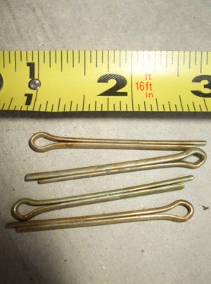 NOS Cotter Pin Plated 7/64″x1-1/2″ 100ea