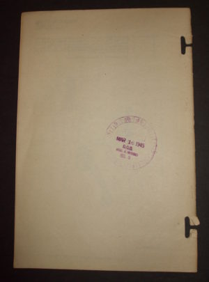 ORD 9 SNL C-33, ASFC, OSC, List of All Parts of Gun, 37-mm, M1916 : 1945