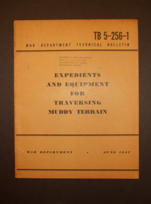 TB 5-256-1, TB WD, TB WD, Expédients et équipements pour la traversée de terrains boueux: 1947