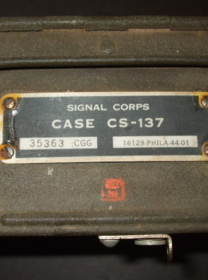 CS-137 Radio Cystal Case