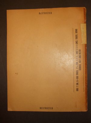 ORD 7 SNL G-508, DOA SC, Org. Maint. Allowances for Truck, 2 1/2-Ton, 6×6 and 6×4 (GMC); Truck, Bomb Service, M27 and M27B1 : 1951