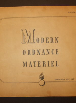 Modern Ordnance Materiel : 1943