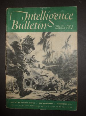 Bulletin du renseignement, vol. III, n ° 5, janvier 1945 MIS: 1945