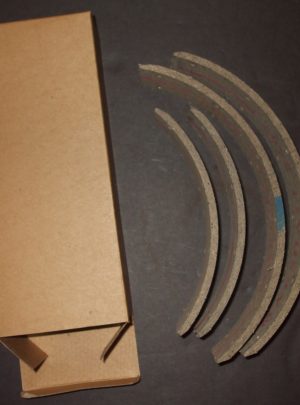 NOS American Bantam Brake Shoe Linings & Rivets (1set)