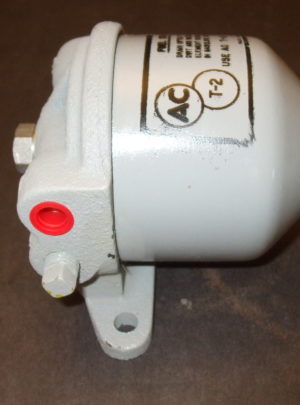 WWII-Type AC T-2 Fuel Filter (Strainer) & T-12 Brass Element GF-30A (OEM) (1ea)