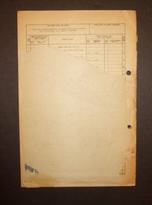 ENG 7-T40, ASFC, ESC, Org. and Higher Echelon Spare Parts for Tractor, Crawler Type, Diesel Engine Driven, 46 to 60 D.B.H.P. (Caterpillar D-6) : 1945