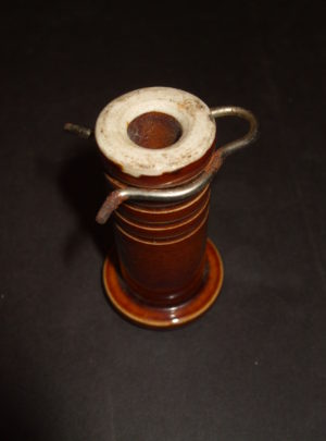 NOS WWII IN-111 Ceramic Antenna Lead Insulator (1ea)