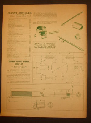 THE ORDNANCE SERGEANT, Volume 8, No. 6, December, 1944