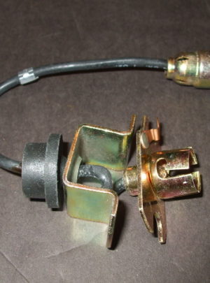 NOS Early M-Series Blackout Marker Light Socket and Connector (1ea)