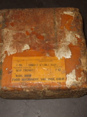 NOS LVT (4)  Mk. 4, Magneto to Regulator and Relay, Conduit w/Cable Assembly (1ea)