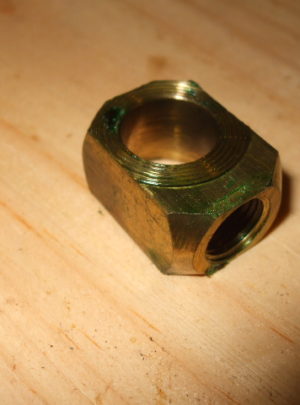 NOS Dodge WC M37 Rear Wheel Cylinder Inlet Fitting (1ea)