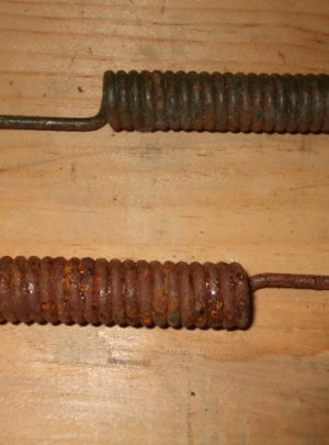 Early Ben-Hur Trailer Brake Shoe Spring (2ea)