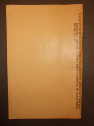 TM 9-2316, Department of the Army, Operation and Maintenance, Cal. .22 High Standard Automatic Pistol (Supermatic), Cal. .22 Ruger Mark 1 Automatic… : 1956