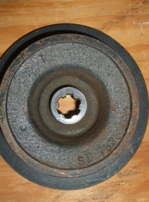 Auto-Lite Cast Generator Pulley