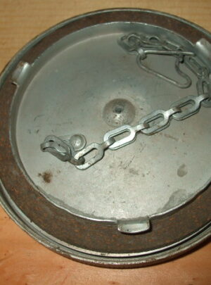 NOS Late WWII 4″ Fuel Tank Caps (1ea)