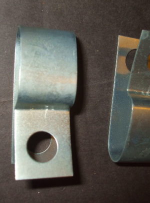 NOS 1/4″x7/8″ Steel Clamp (4ea)
