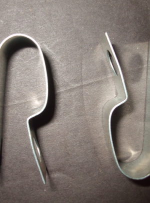 NOS 1/4″x7/8″ Steel Clamp (4ea)