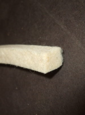 NOS Dodge M37 & WC Front Axle Steering Knuckle Flange Seal (Felt) (1ea)