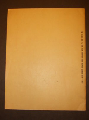 TM 9-8034-20, Department of the Army Technical Manual, Organizational Maintenance for 1/2 Ton, 4×4 Infantry Light Weapons Carrier : 1957