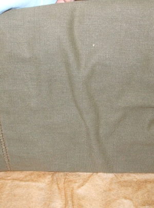 NOS Studebaker Weasel Rear Canvas Curtain (1ea)