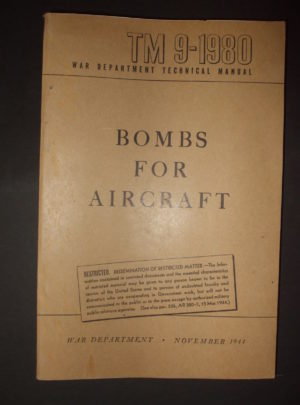 TM 9-1980, Bombs for Aircraft : 1944