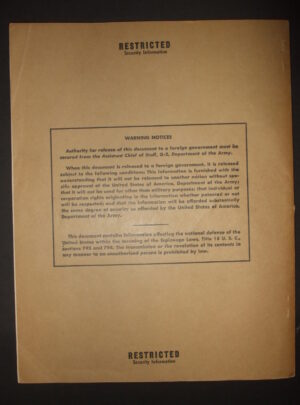 ORD 8 SNL G-671, Department of the Army Supply Catalog, Group G, Field and Depot Maintenance Allowances for Truck, 5-Ton, 4×2, Tractor, M425 and M426 : 1952