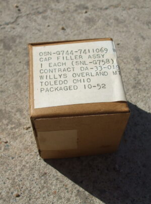 NOS M38A1 Master Cylinder Filler Cap (1ea)