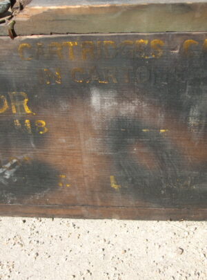 Used Surplus WWII M12 Ammo Packing Box, Complete w/Hardware (1ea)