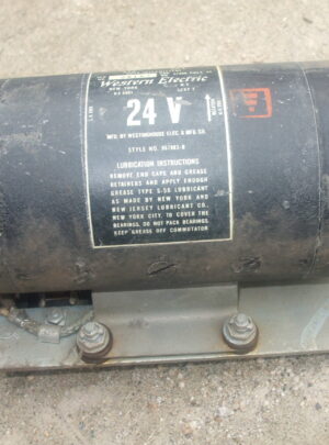Used Western Electric DM-37-D Dynamotor (1ea)