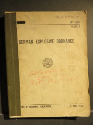 BuORD ORD PAM (OP) 1666 Vol. 2, Bureau of Ordnance Publication, OP 1666, Volume 2, German Explosive Ordnance [Projectiles, Projectile Fuzes]: 1946