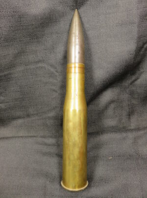 37-MM M16 Brass Shell Case & M63 H.E. Projectile (1ea) (INERT)